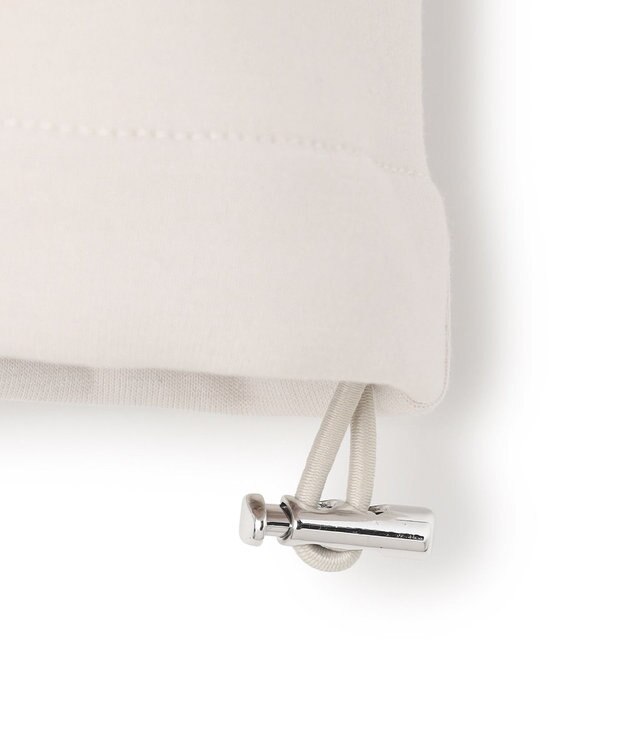 UNFILO BEAUTY FORM JERSEY スリーブレス ブルゾン グレージュ