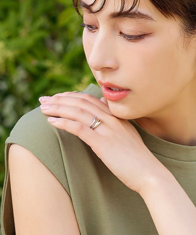 Tiaclasse ゴールド×シルバーリング ゴールド×シルバー