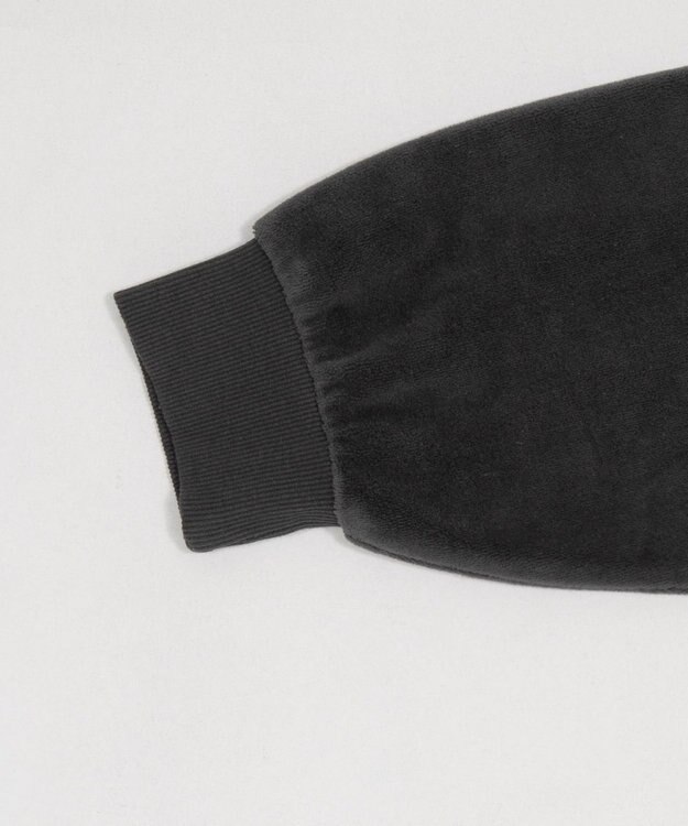 WEGO 【ユニセックス着用ITEM】ブリーチロゴベロアトラックジャケット グレー