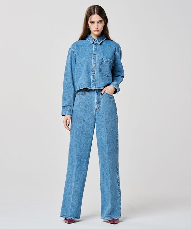 uncrave 【upper hights × uncrave WHITE】THE WHITE パンツ（uncrave WHITE） FLOW