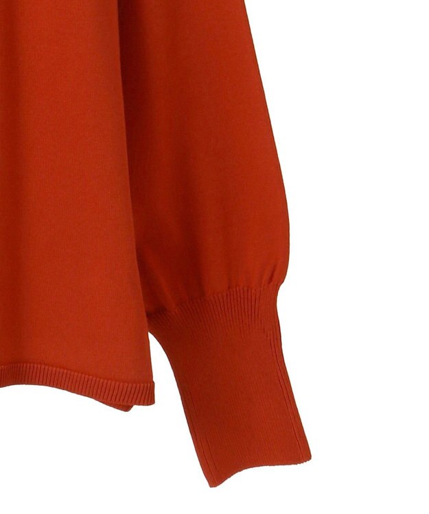 CRAFT STANDARD BOUTIQUE 洗える/UVカット/毛玉軽減 ファンクショナルニットカーディガン Orange