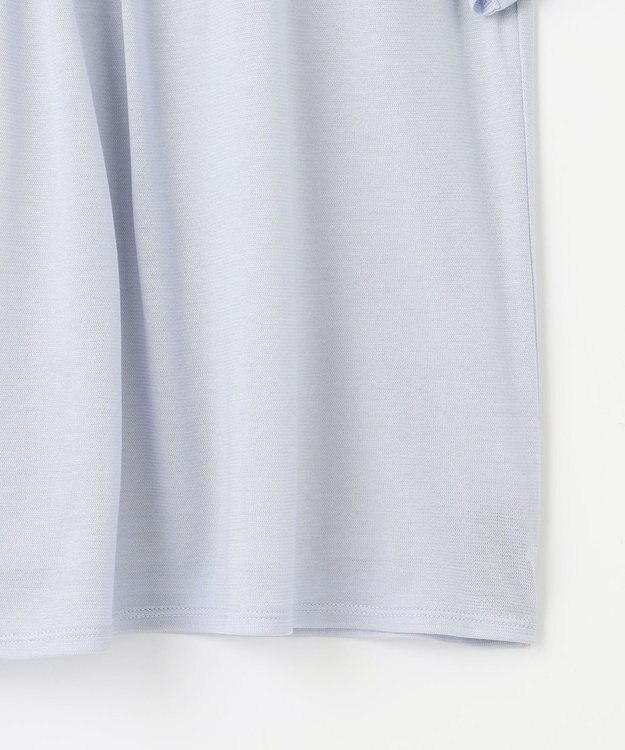 J.PRESS LADIES セルロースジャージー カットソー サックスブルー系