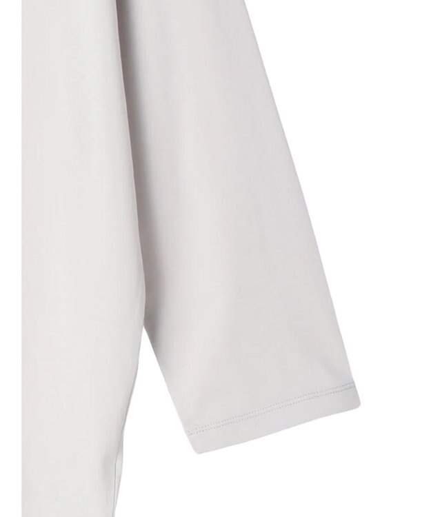 Green Parks シアーバックロゴチュニック Light Gray