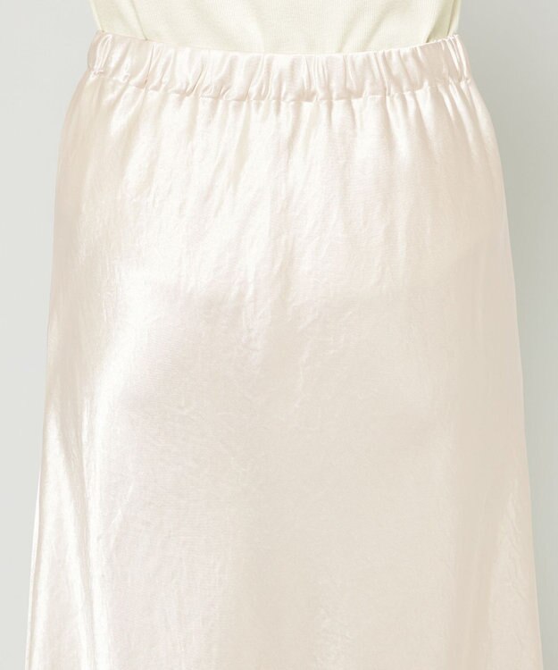 uncrave アセテートヴィンテージサテン バイアススカート エクリュ