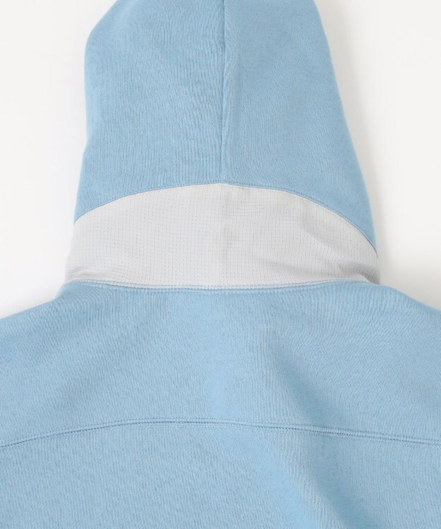 23区GOLF 【23Fondation/MEN】アスレジャー裏毛 フーディ スカイブルー系