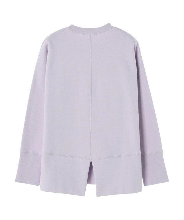 Green Parks Ｂｒｕｓｈｅｄ　センターシーム裏起毛プルオーバー Purple