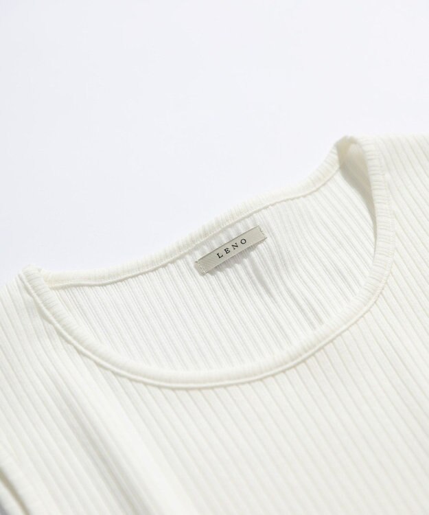 LENO RIB TANK / リブタンクトップ WHITE