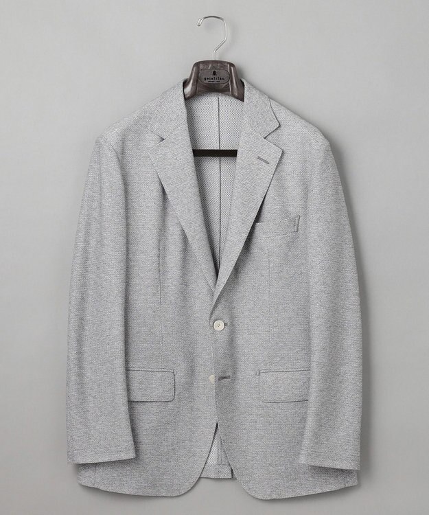 GOTAIRIKU ３年連続売上NO1【吸水速乾/洗える/ストレッチ】ノルマンディーリネン カーディガンジャケット(25/26年モデル) ライトグレー