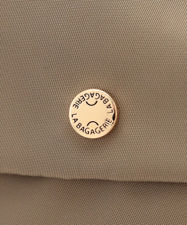 LA BAGAGERIE ダブルフロントポケット2WAYビッグショルダー グレージュ