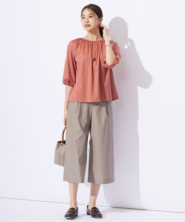 J.PRESS LADIES 【3点セット・A4サイズ収納可】マトリョーシカ トート バッグ グレー系