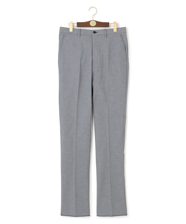 J.PRESS MEN 【ストレッチ】ハイパワーシャンブレードビーステムテーパード パンツ ライトグレー系