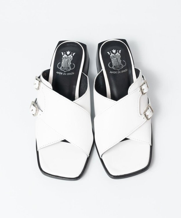 BONTRE 【BONTRE/ボントレ】モンクベルトサンダル ホワイト