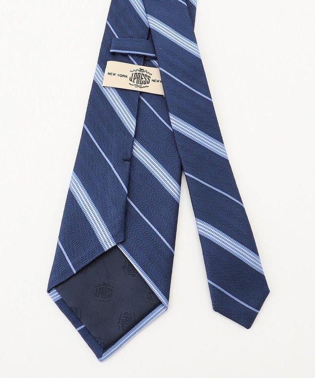 J.PRESS MEN 【STRUCTURE MIX COLLECTION】レジメンタル ネクタイ ダルブルー系1