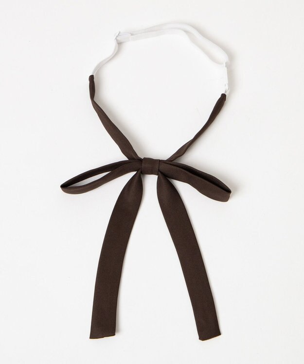 WEGO 【SCHOOLITEM】細スクールリボン ブラウン