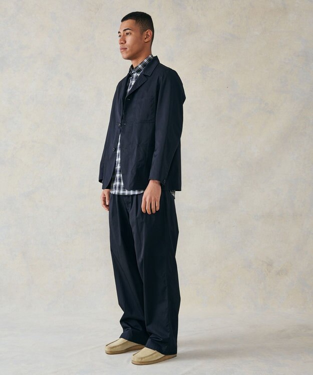 J.PRESS MEN ギザライトツイル ジャケット ネイビー系