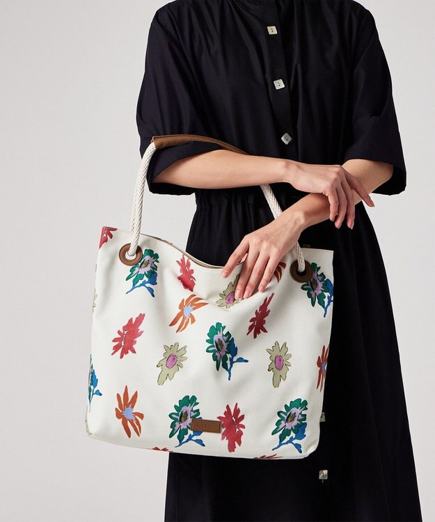 Paul Smith プリントキャンバスSS26 トートバッグ