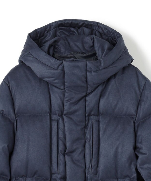 JOSEPH HOMME コマスエード　ダウンコート ネイビー系