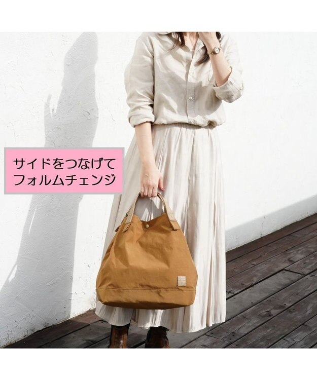 Regalo Felice 【軽量 / A4サイズ対応 / 2way】トート大 / REGALO BKSV(ブラック×シルバー)