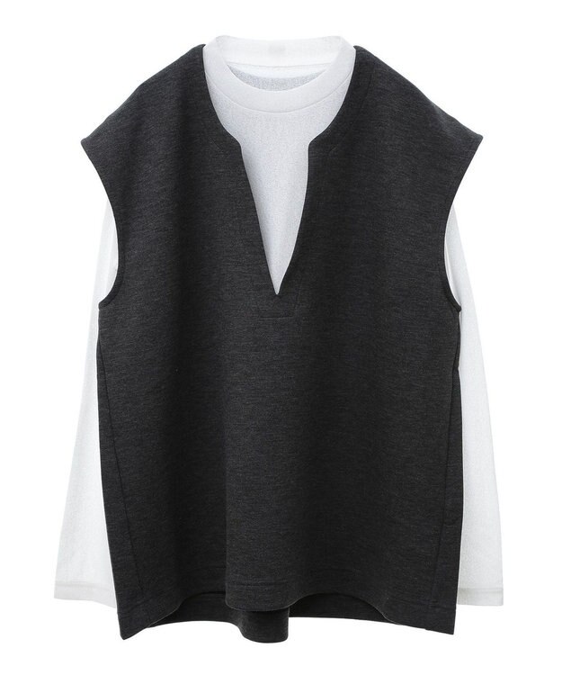 Green Parks ＳＥＴ２点　ダンボールベスト＋インナー Dark Gray Mixture