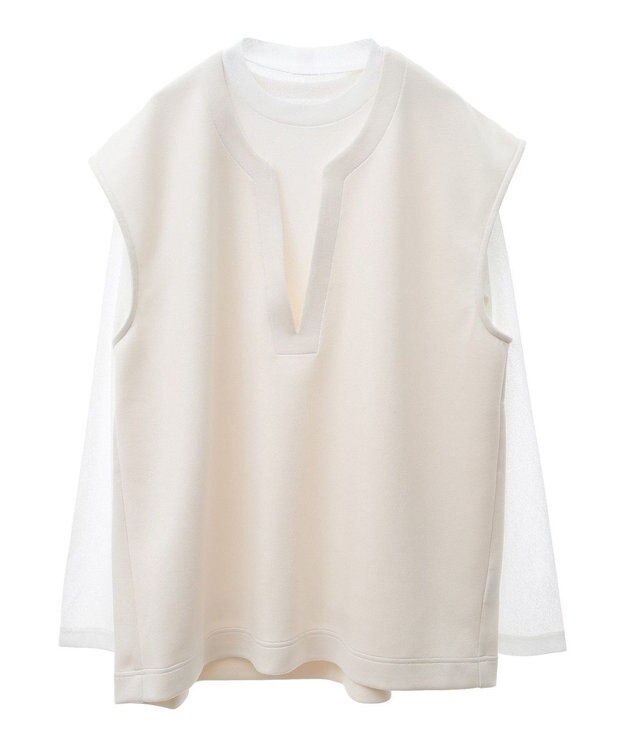 Green Parks ＳＥＴ２点　ダンボールベスト＋インナー Ecru