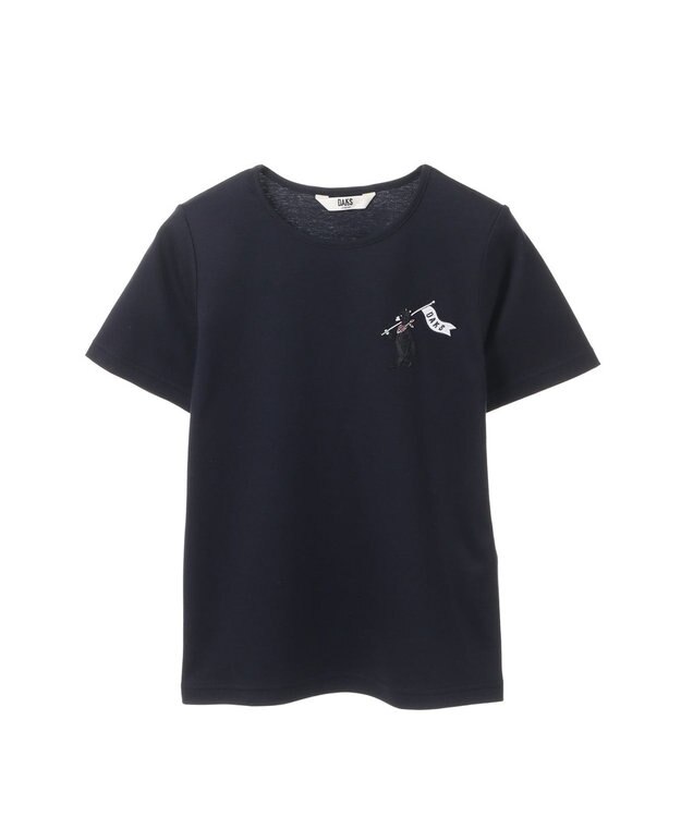 DAKS 【永宮陽子コラボ｜KIDS】オーガニックコットンTシャツ ネイビー