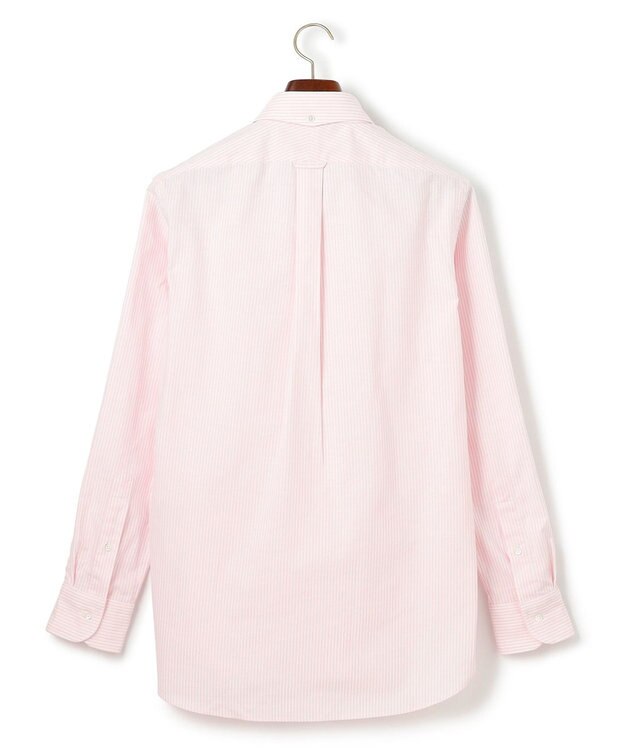 J.PRESS MEN 【定番 / 不変の品格】アービング キャンディーストライプ シャツ / ボタンダウン ピンク系1