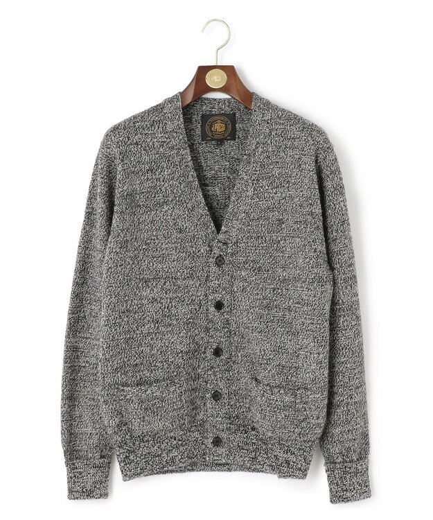 J.PRESS MEN 【120th anniversary】British Pure Wool Regimental Cardigan グレー系