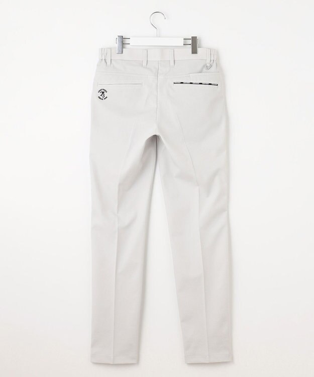 23区GOLF 着用動画あり【MEN】「TEXBRID」ストレッチテーパードパンツ ライトグレー系