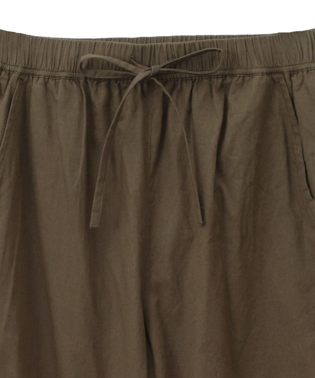 CRAFT STANDARD BOUTIQUE 刺繍ライン入ツイルパンツ Khaki