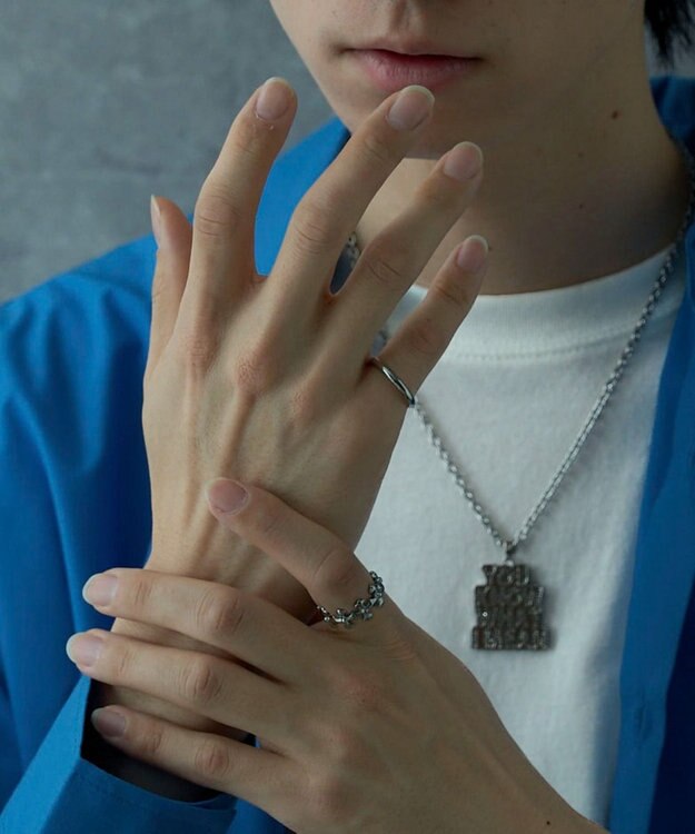 WEGO 2Pデザインリング 柄9