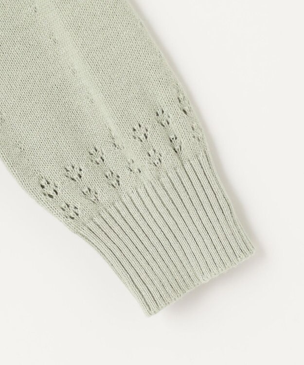 組曲 KIDS 【80-100㎝】クラシック カーディガン ミント系