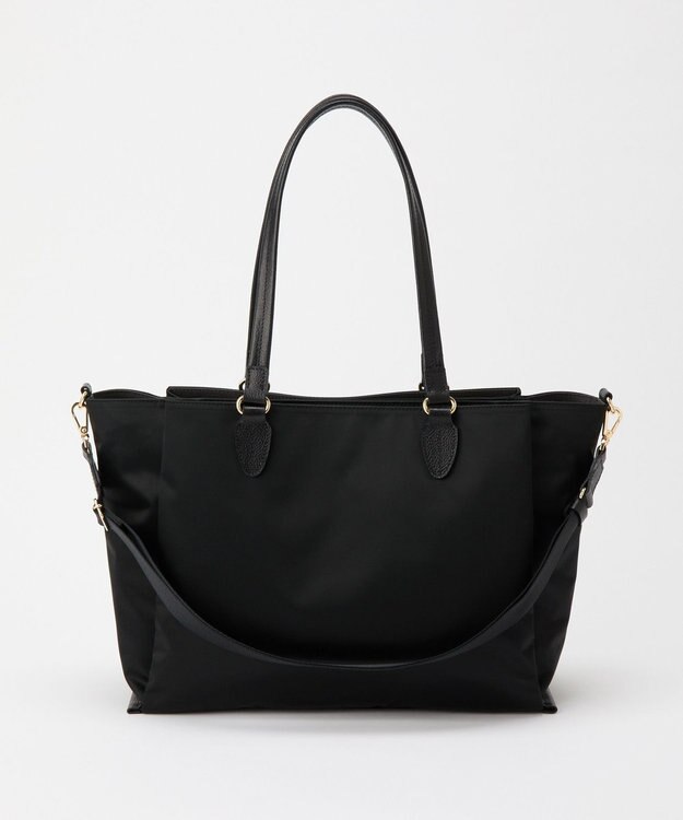 russet ＜15インチPC収納可能＞お仕事トートバッグ(CE-1517) Black