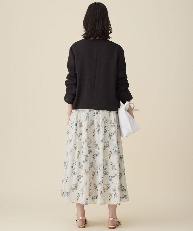 自由区 L ライトカラミライト ジャケット ダークブラウン