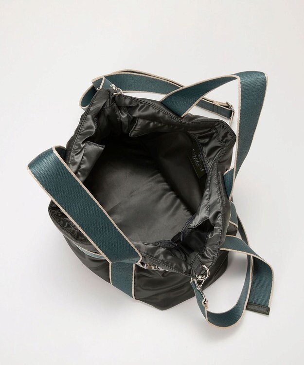 TOPKAPI 【TREASURE TOPKAPI】パデット ベルト付き 2wayトートバッグ カーキ