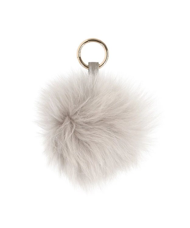 UNBILLION カシュネ cache nez / リアルファーチャーム ライトグレー