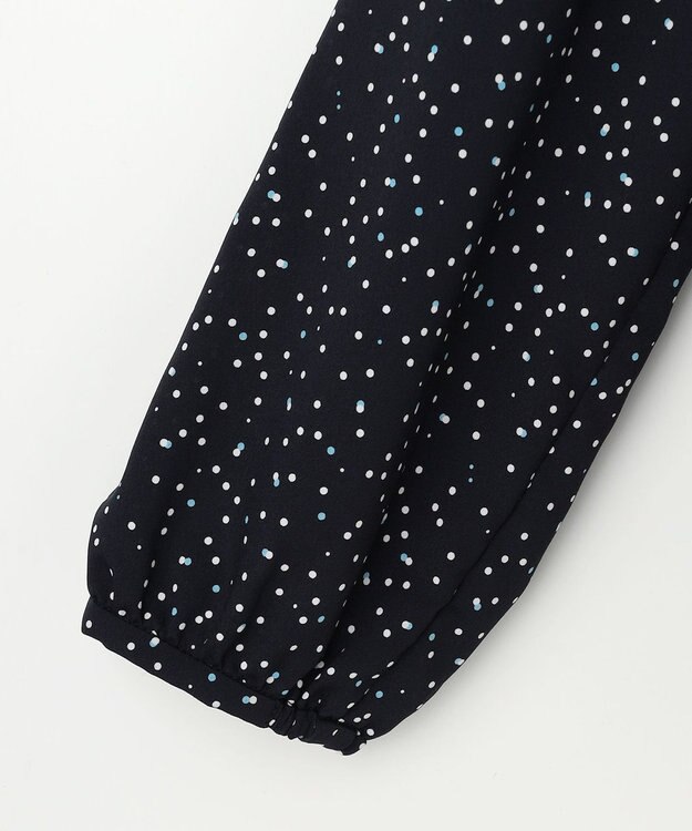 J.PRESS LADIES S 幾何プリント カットソー ネイビーベース系