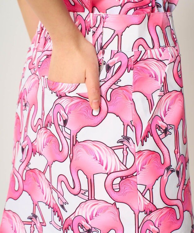 FILA GOLF／marie claire 【Loudmouth】柄スカート Pink Panic