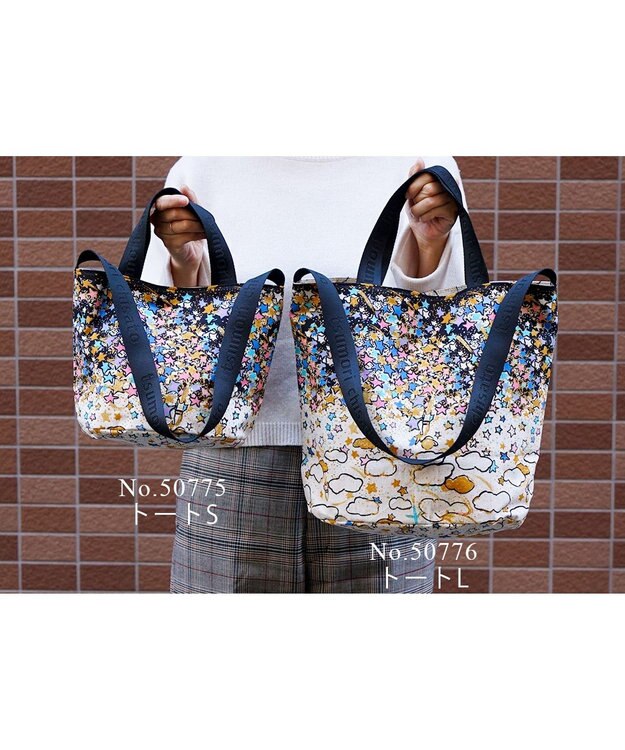 tsumori chisato CARRY ギャラクシーパネル 2way ショルダーバッグ トートバッグ 手提げ A4サイズ ブラック