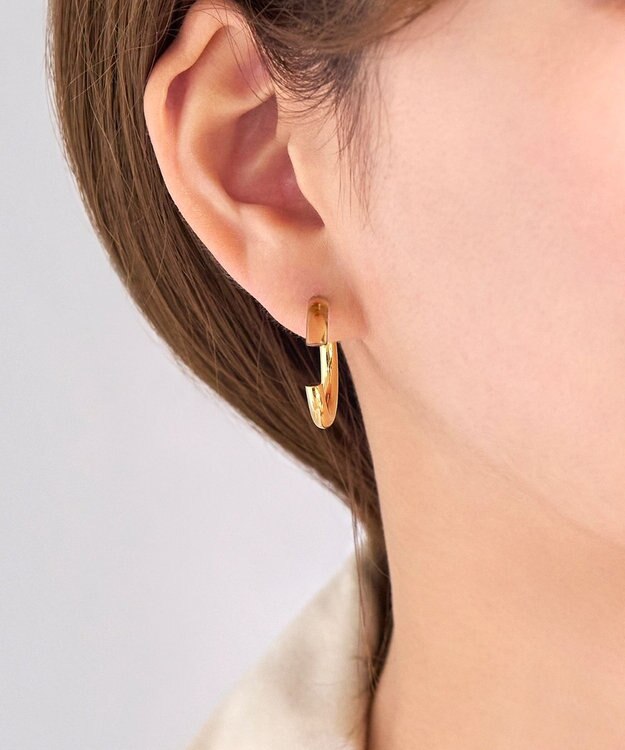 Phoebe アーバンキャンディフープピアス ベージュ ベージュ