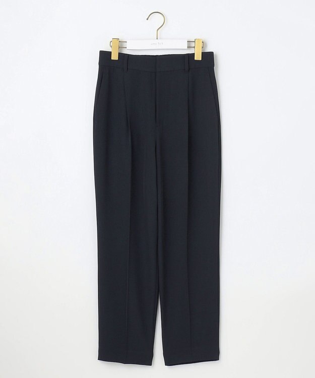 ANY SIS S 【接触冷感・UVカット・速乾】コンフォートビューティサテン パンツ ネイビー