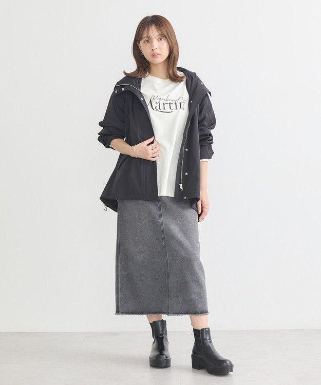 earth music&ecology マウンテンパーカー Black