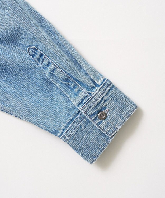 AMERICAN HOLIC Ｗポケットデニムショートシャツ Indigo