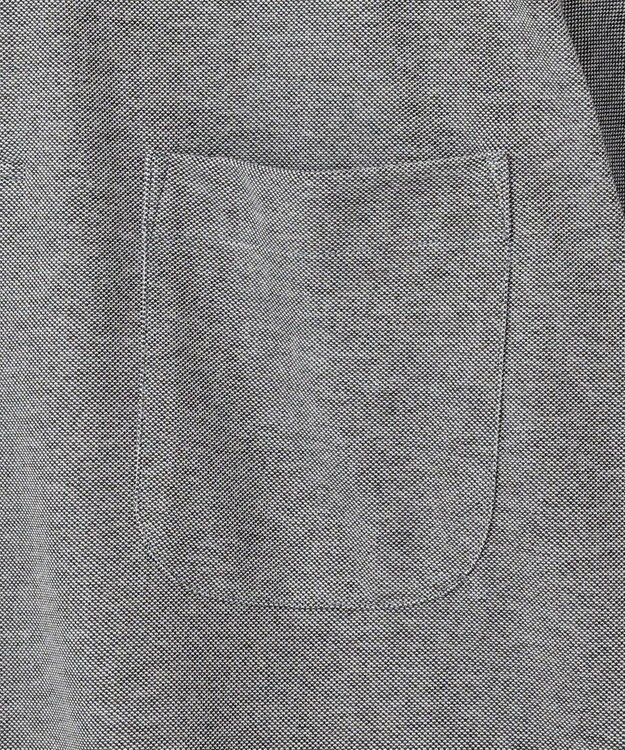 GOTAIRIKU WEB限定/ポケット付【COOLMAXの吸汗速乾】COOL BIZポロ ライトグレー系