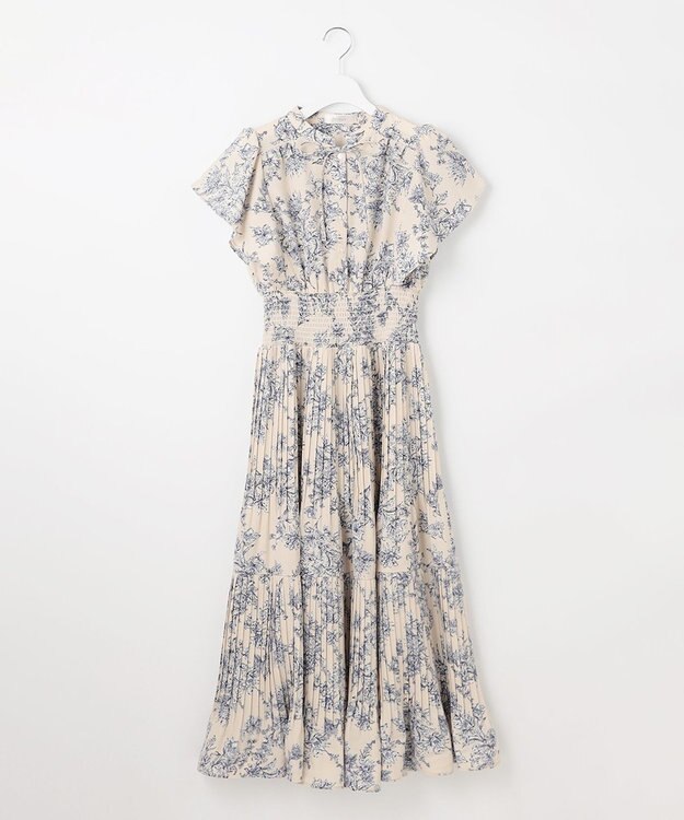 Feroux 【大好評につき新色・追加決定！】ウエストシャーリングデシン ワンピース ホワイト系1