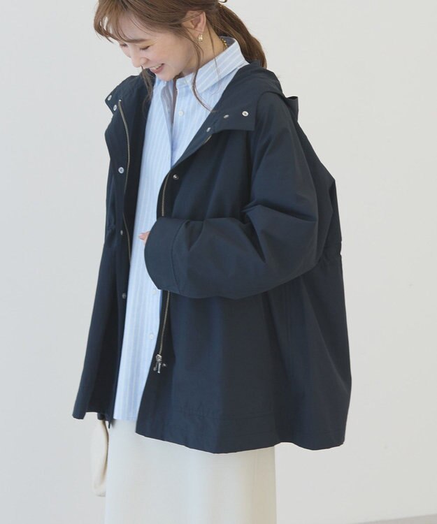 AMERICAN HOLIC 花粉防止撥水加工マウンテンパーカー Navy