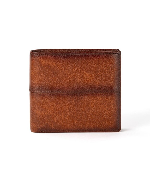 ACE BAGS & LUGGAGE LO HOMME PRESSE アルカイックAC 本革 小銭入れつき二つ折り財布 71895 ロ・オム・プレッセ ブラウン