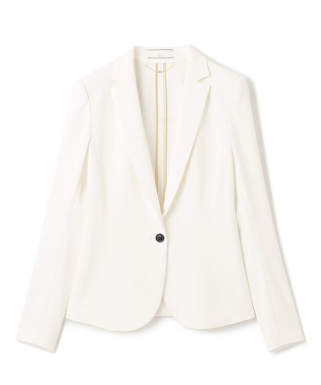 BEIGE， 【S-size】LUIZA / テーラードジャケット White