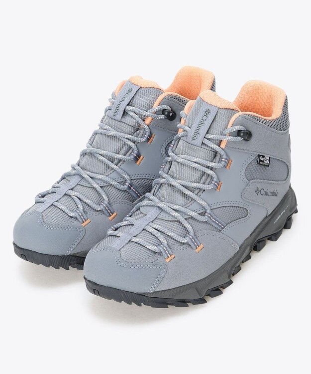 Columbia Columbia/ セイバー シックス ミッド アウトドライ ワイド /コロンビア Tradewinds Grey、 Bright Nectar