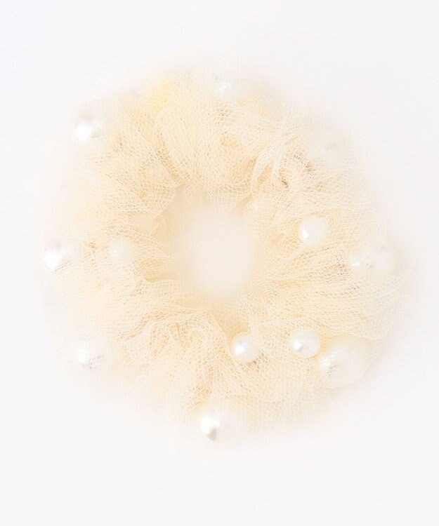 ANY SIS チュール シュシュ アイボリー