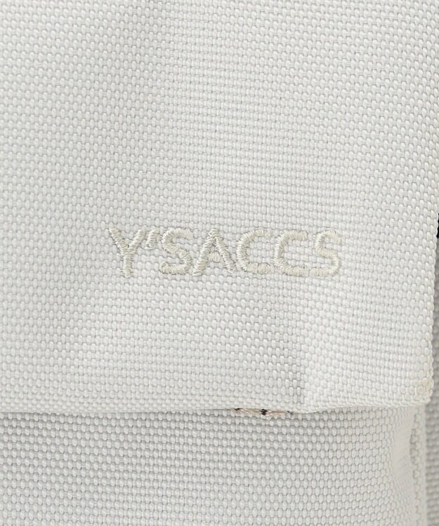 Y'SACCS 【大人のおしゃれ手帖5月号掲載】鶴田真由×Y'SACCS　フラップリュックサック アイボリー